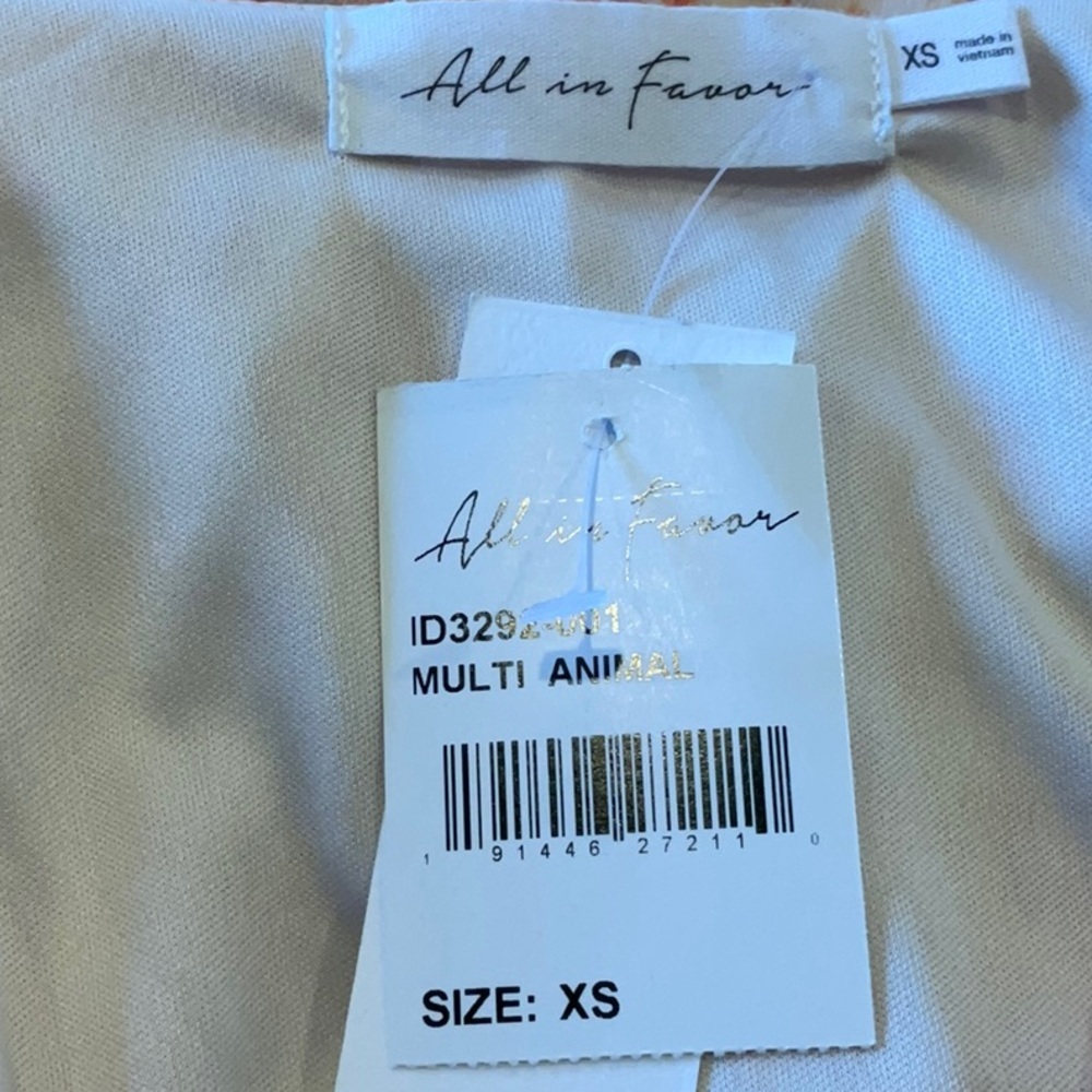 NWT- ALL IN FAVOR DRESS - Picture 5 of 6